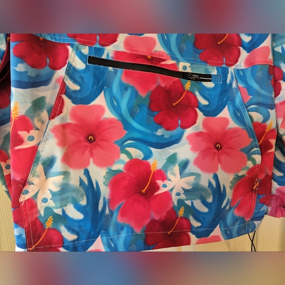 NWOT Asnowha Snowboarding Jacket, Hawaiian themed, Never worn - Picture 4 of 4